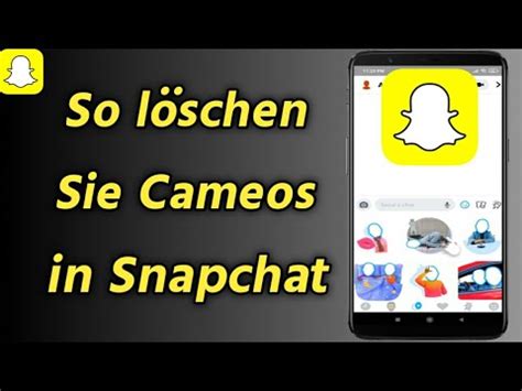 So löschen Sie Cameos in Snapchat